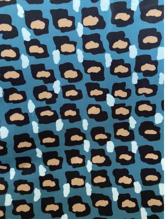 Smuk dug - Petrol Graphic